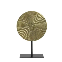 LIGHT AND LIVING - Décoration rawas métal bronze noir 25x10x39cm