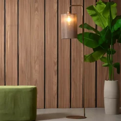 LIGHT AND LIVING - Lampadaire donio métal 155x28x34cm