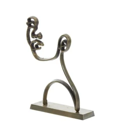 LIGHT AND LIVING - Silhouette sur pied face bronze 38x8x28cm