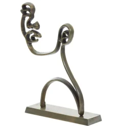 LIGHT AND LIVING - Silhouette sur pied face bronze 48x8x33cm
