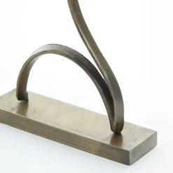 LIGHT AND LIVING - Silhouette sur pied face bronze 48x8x33cm