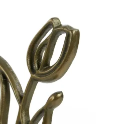 LIGHT AND LIVING - Statuette tulipanu métal bronze 17x6x35cm