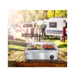 Little balance plancha électrique 2900w plaque inox 55x43cm - lb8568