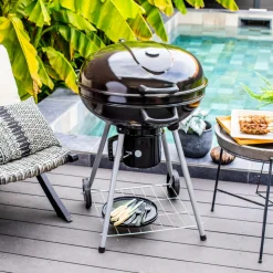 LIVOO - Livoo barbecue à charbon 55cm noir - doc270