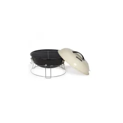LIVOO - Livoo barbecue à charbon 38cm beige - doc301