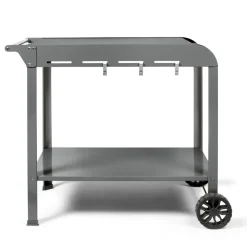 Livoo desserte gris 91.5x50.2x80cm - gs168g