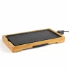 Livoo plancha gril électrique 2200w 50x24,5cm - doc202