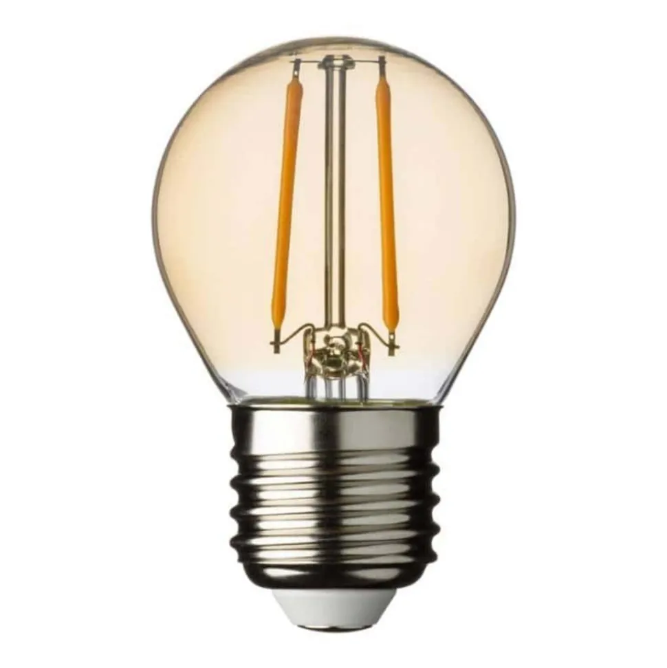 LOTTI - Ampoule guinguette 2200k blanc très chaud 2w g45 filament lotti