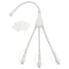 LOTTI - Connecteur blanc 3 sorties pour guirlande guinguette ip44 230v lotti