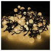 LUMINEO - Guirlande lumineuse led ''cherry'' lampes de 3 tailles 14m 120 led lumière chaude extérieur
