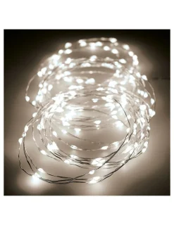 LUMINEO - Guirlande micro led scintillante 14m 180 led lumière chaude