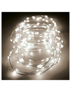 LUMINEO - Guirlande micro led scintillante 14m 180 led lumière chaude
