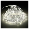 LUMINEO - Guirlande micro led pour extérieur. Blanc lumière chaude, pour arbres de 180cm 6,8m (longueur)