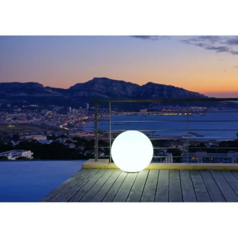 LUMISKY - - boule lumineuse filaire pour extérieur led - blanc bobby - ø60cm culot e27