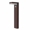 LUMISKY - Balise solaire à fixer ou à planter cenova marron aluminium h50cm