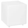 LUMISKY - Cube solaire lumineux multicolore casy blanc plastique h30cm