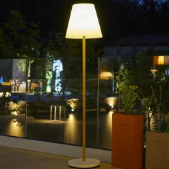 LUMISKY - Lampadaire solaire standy bois metal h150cm