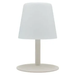 LUMISKY - Lampe de table sans fil led standy mini cream - - acier creme - blanc chaud/blanc froid - autonome 8h