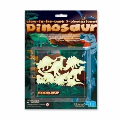 4M - 8 dinosaures 3d phosphorescents 4m