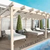 MADERLAND - Pergola en bois autoportante - modèle marsella - 600 x 500 cm