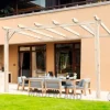 MADERLAND - Pergola en bois adossée - modèle cádiz - 400 x 300 cm