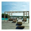 MADERLAND - Pergola en bois lamellé-collé granada 500 x 400 cm