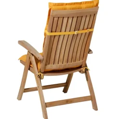 MADISON - Coussin de chaise à dossier haut panama 123x50 cm lueur dorée