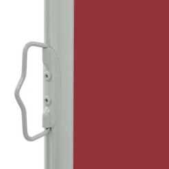 MAISON EXCLUSIVE - Auvent latéral rétractable de patio 160x300 cm rouge