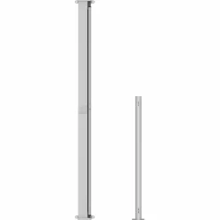 MAISON EXCLUSIVE - Auvent latéral rétractable de patio 200x500 cm marron