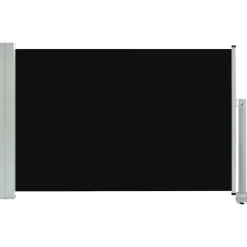 MAISON EXCLUSIVE - Auvent latéral rétractable de patio 60x300 cm noir