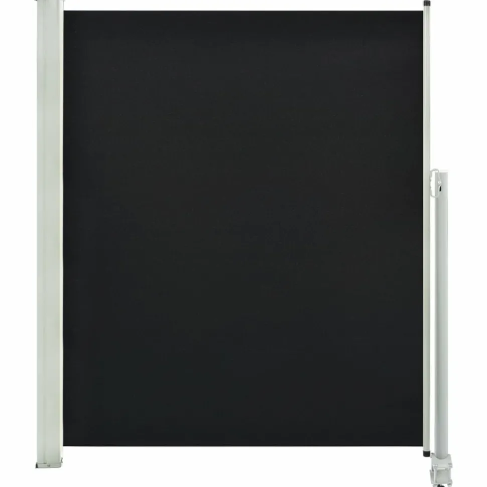 MAISON EXCLUSIVE - Auvent latéral rétractable de patio 160 x 300 cm noir