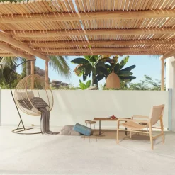 MAISON EXCLUSIVE - Auvent latéral rétractable de patio 117x600 cm crème