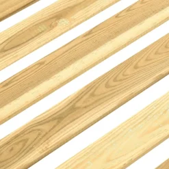 MAISON EXCLUSIVE - Chaise longue bois de pin imprégné de vert