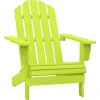 MAISON EXCLUSIVE - Chaise de jardin adirondack bois de sapin massif vert