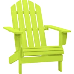 MAISON EXCLUSIVE - Chaise de jardin adirondack bois de sapin massif vert