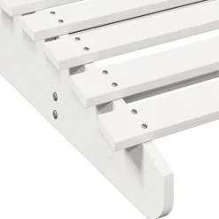 MAISON EXCLUSIVE - Chaise longue blanc 205x70x31,5 cm bois massif de pin