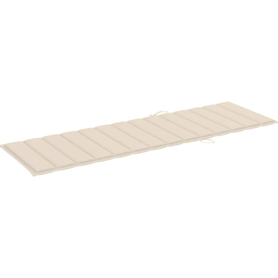 MAISON EXCLUSIVE - Chaise longue de jardin avec table et coussin pin imprégné