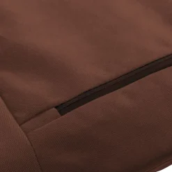 MAISON EXCLUSIVE - Chaise longue pliable tissu oxford marron