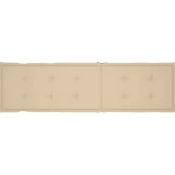 MAISON EXCLUSIVE - Chaise longue d'extérieur repose-pied et coussin acacia solide
