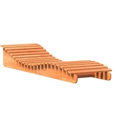 MAISON EXCLUSIVE - Chaise longue cire marron 205x60x31,5 cm bois massif de pin