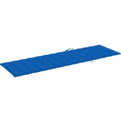 MAISON EXCLUSIVE - Chaise longue avec coussin bleu royal bois de pin imprégné