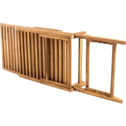 MAISON EXCLUSIVE - Chaise longue bois de teck solide