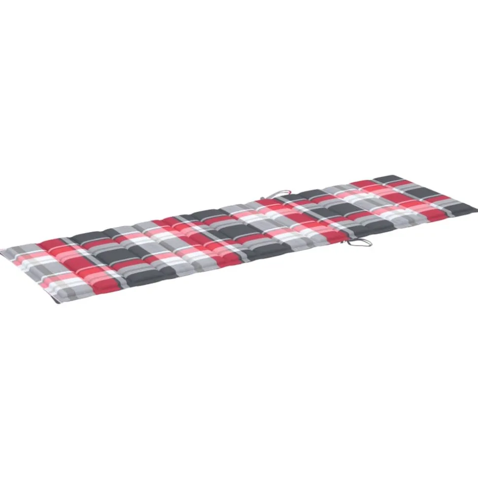 MAISON EXCLUSIVE - Chaise longue double avec coussins bois de pin imprégné
