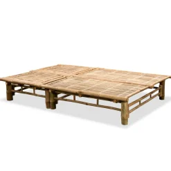 MAISON EXCLUSIVE - Chaise longue pour 2 personnes bambou
