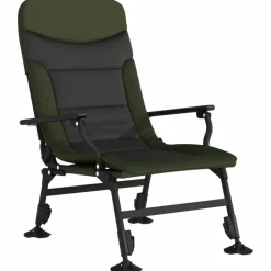 MAISON EXCLUSIVE - Chaise de pêche avec accoudoir pliable vert