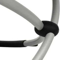 MAISON EXCLUSIVE - Chaise longue géométrique d'extérieur acier crème