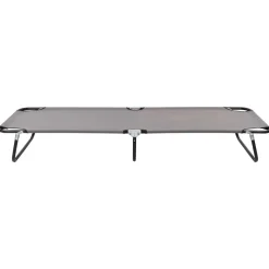 MAISON EXCLUSIVE - Chaise longue pliable gris acier