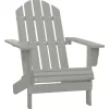 MAISON EXCLUSIVE - Chaise de jardin bois gris