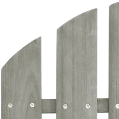 MAISON EXCLUSIVE - Chaise de jardin bois gris