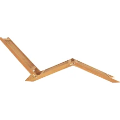 MAISON EXCLUSIVE - Chaise longue bois de teck solide